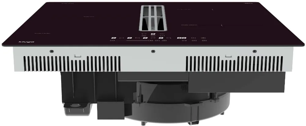 Image Induction hob with integrated extractor hood KHI6000B