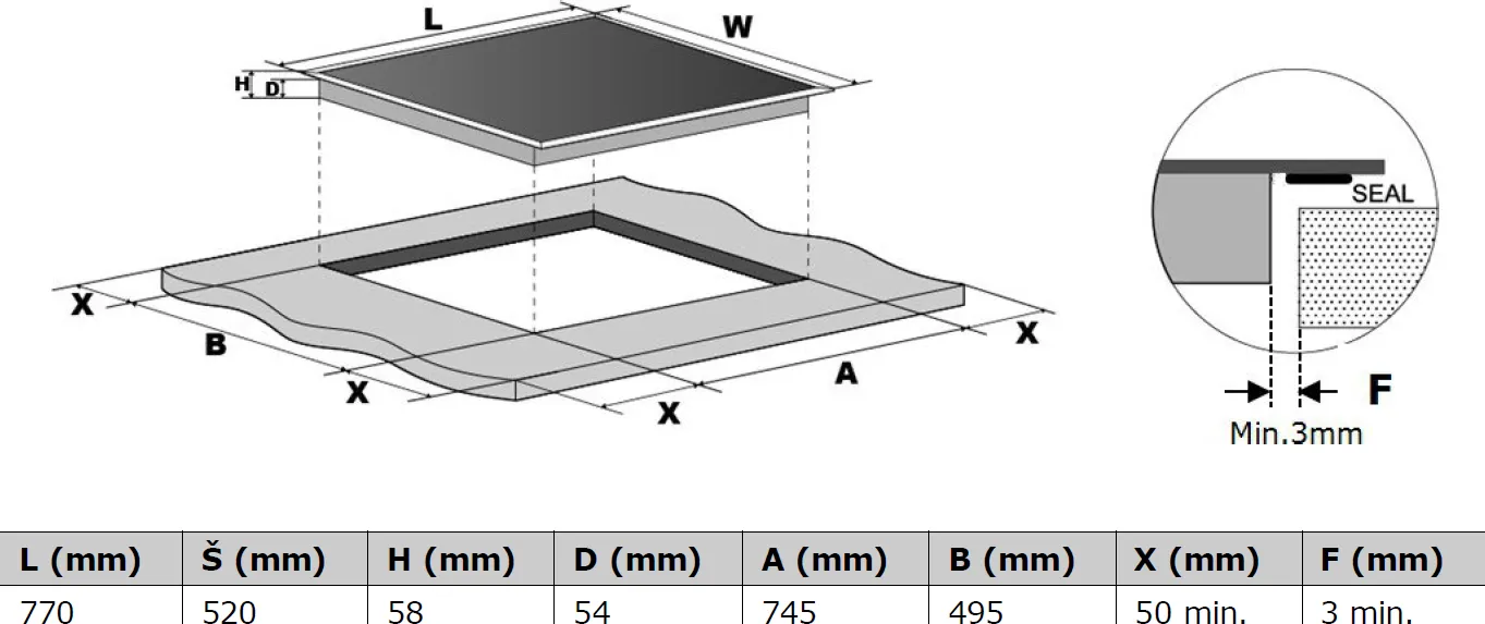 Image Induction hob KPI8025BP
