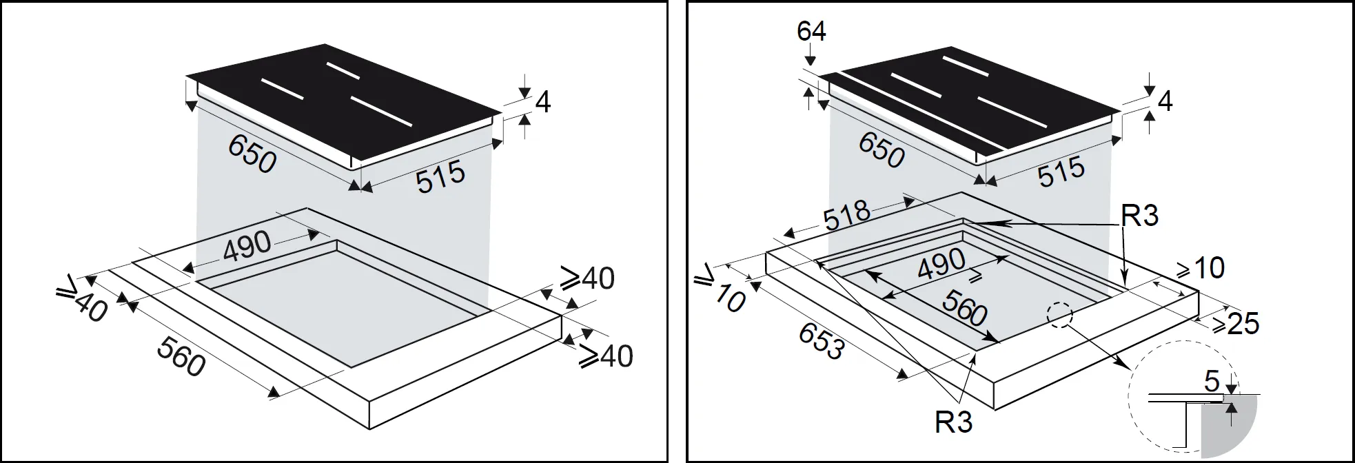 Image Induction hob DPI4430X