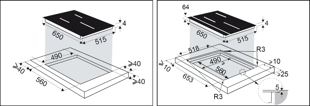 Image Induction hob DPI4430X