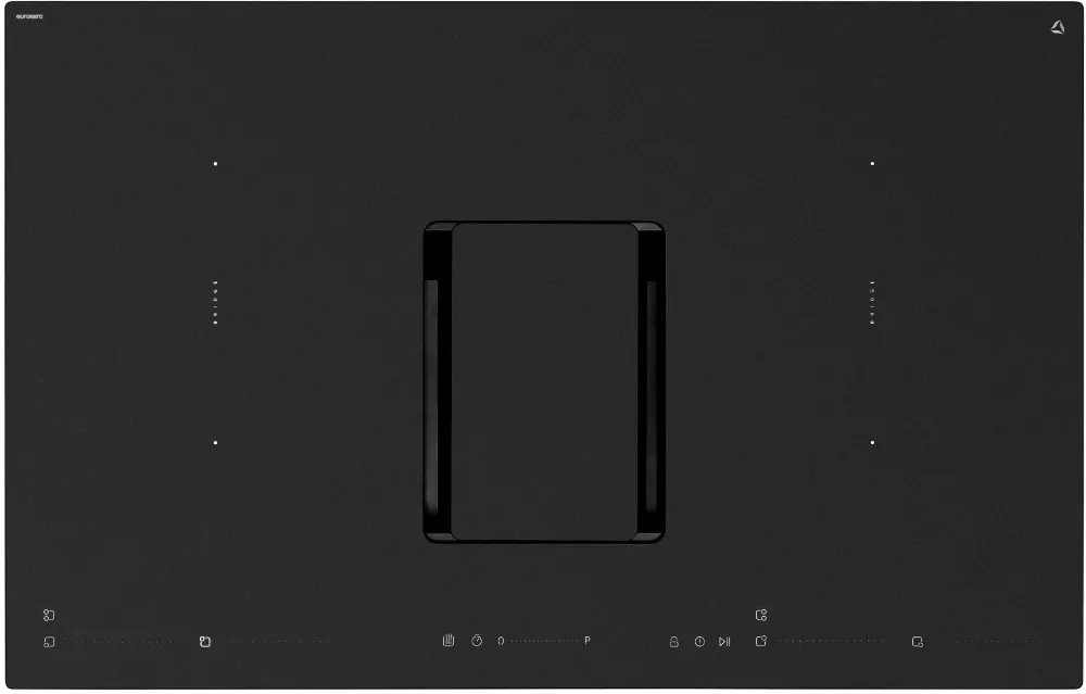 Image Induction hob with integrated extractor CDB8303M  WizardMatte 83