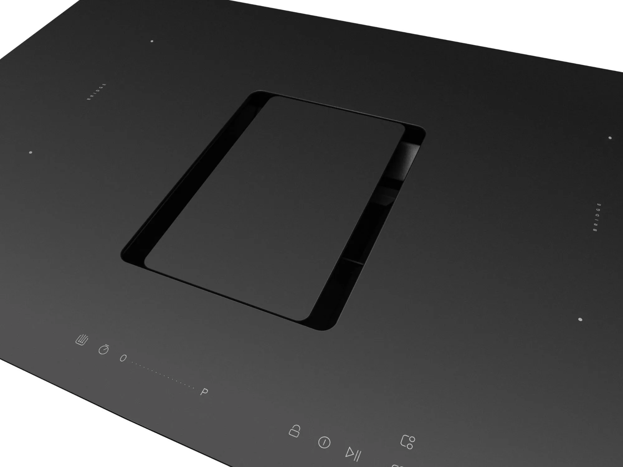 Image Induction hob with integrated extractor CDB8303M  WizardMatte 83