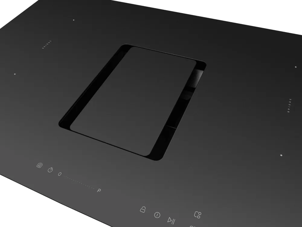 Image Induction hob with integrated extractor CDB8303M  WizardMatte 83