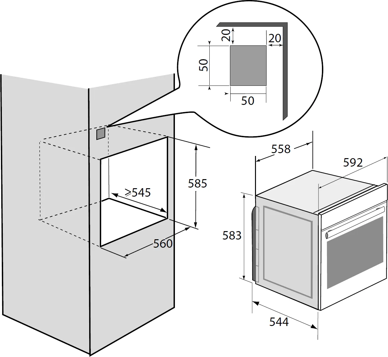 Image OVEN BOH5235W