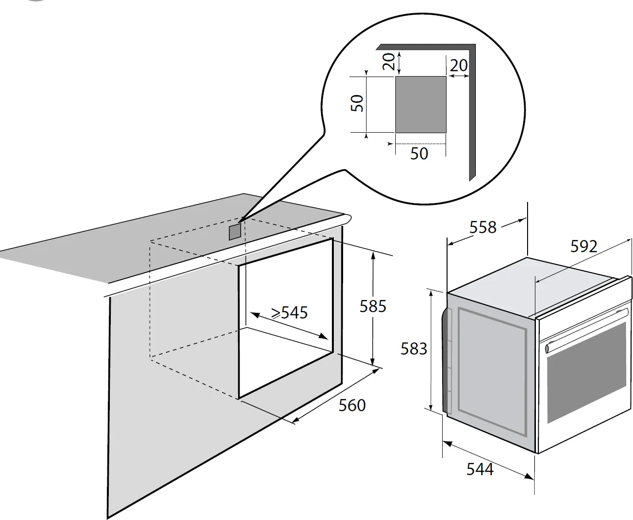 Image OVEN BOH5235W
