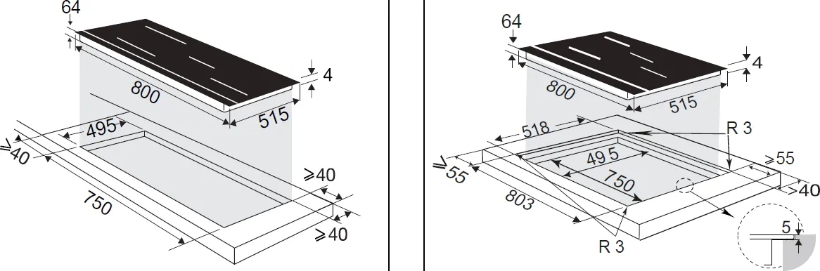 Image Induction hob DTI482DX
