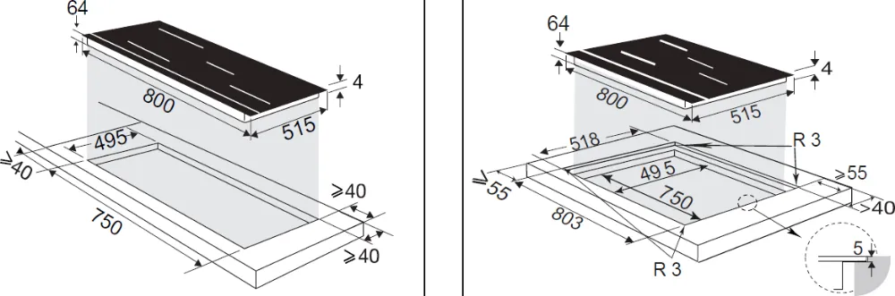 Image Induction hob DTI482DX