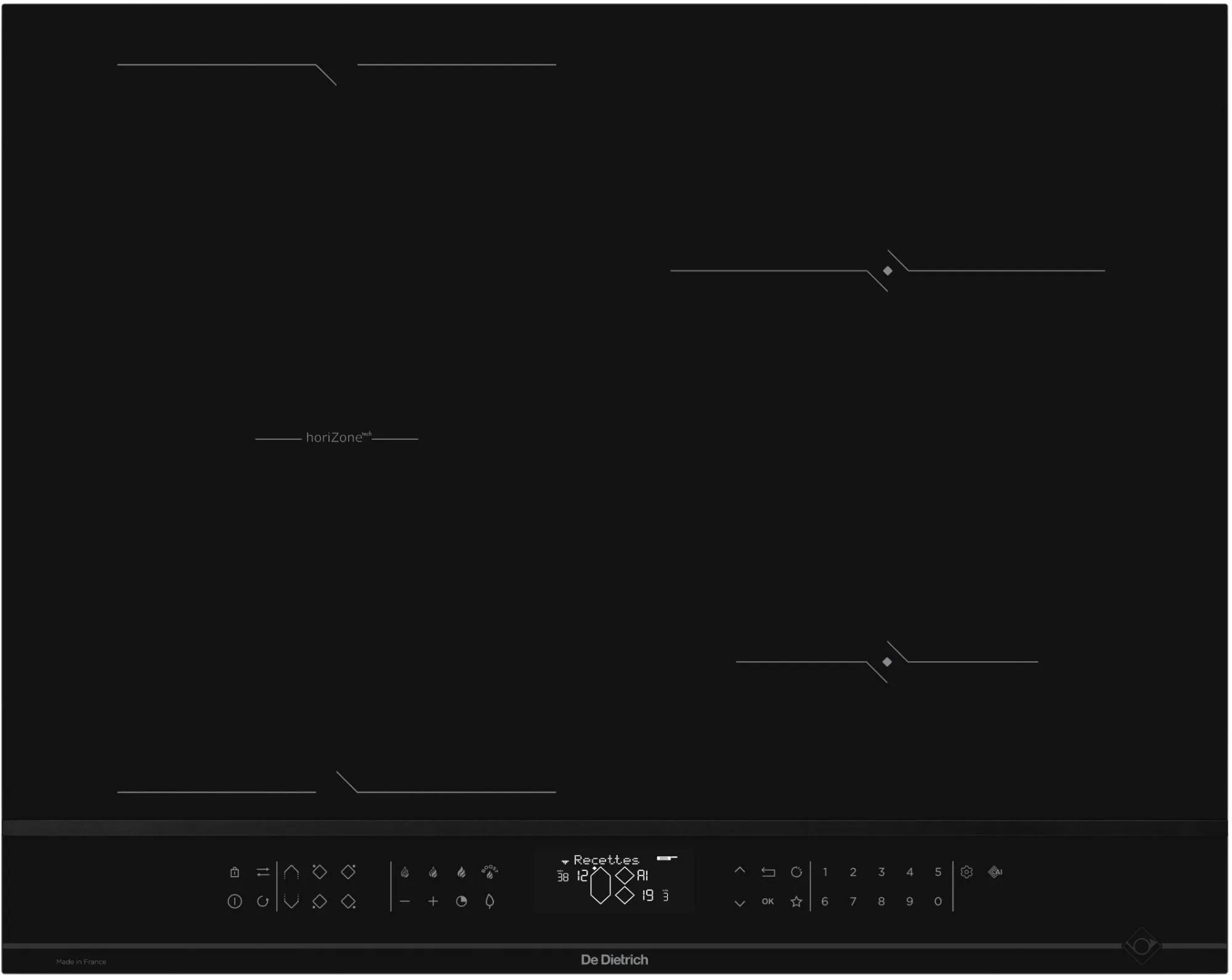Image Induction hob DTRI443B