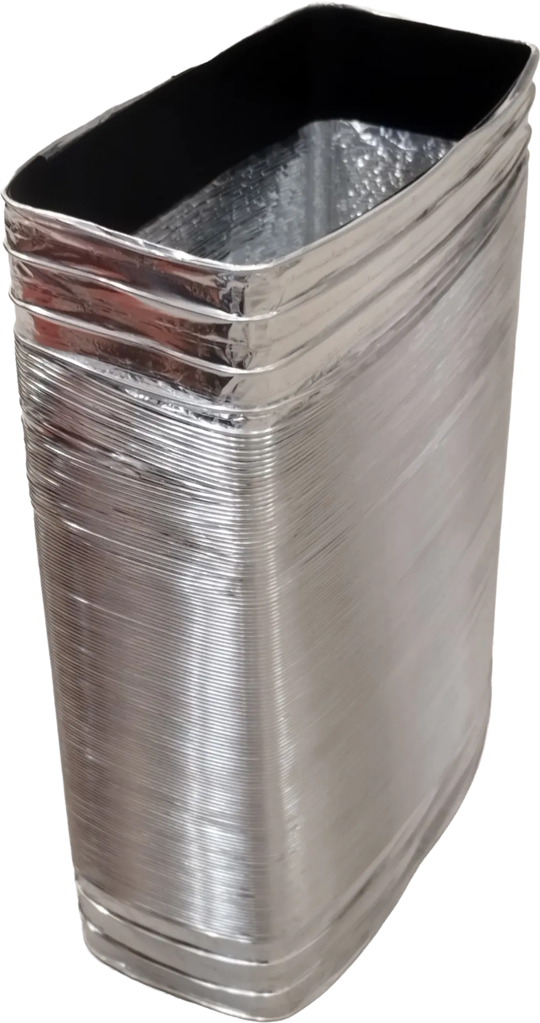 Image Flexible duct KVSD112, 190x75 mm, aluminium, 0.3-2 m