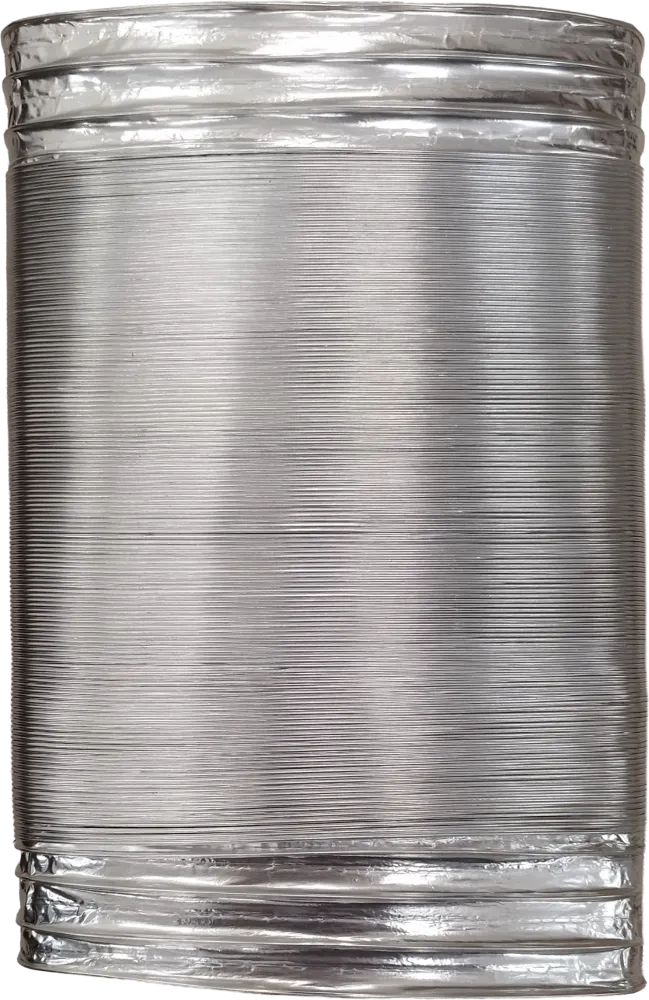 Image Flexible duct KVSD112, 190x75 mm, aluminium, 0.3-2 m