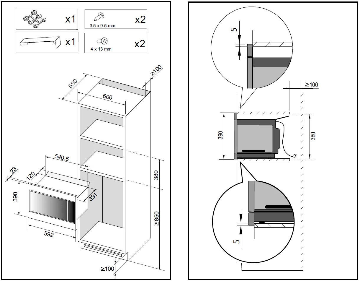 Image MICROWAVE OVEN BMS7120B