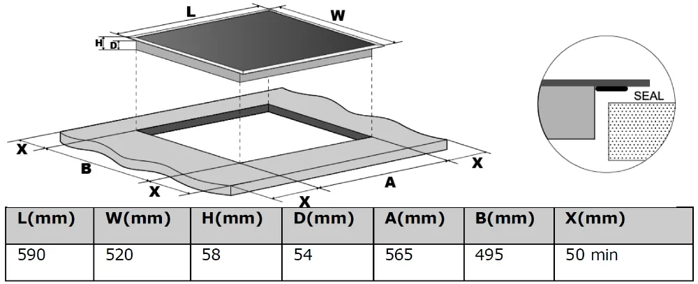Image Induction hob KPI6045BP