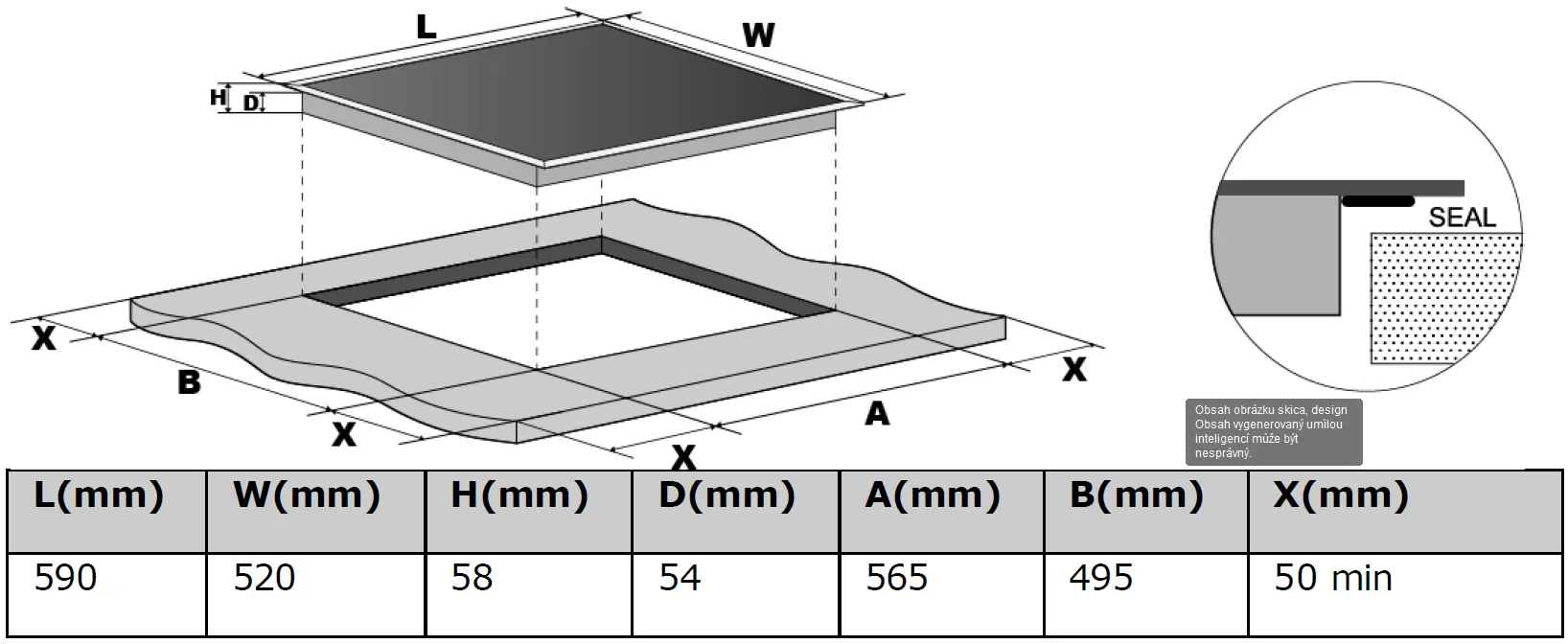 Image Induction hob KPI6016BP